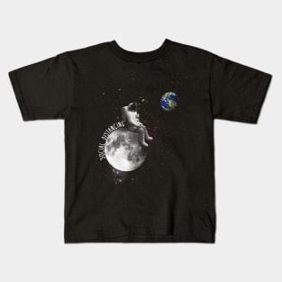 Space Social Distancing Kids T-Shirt